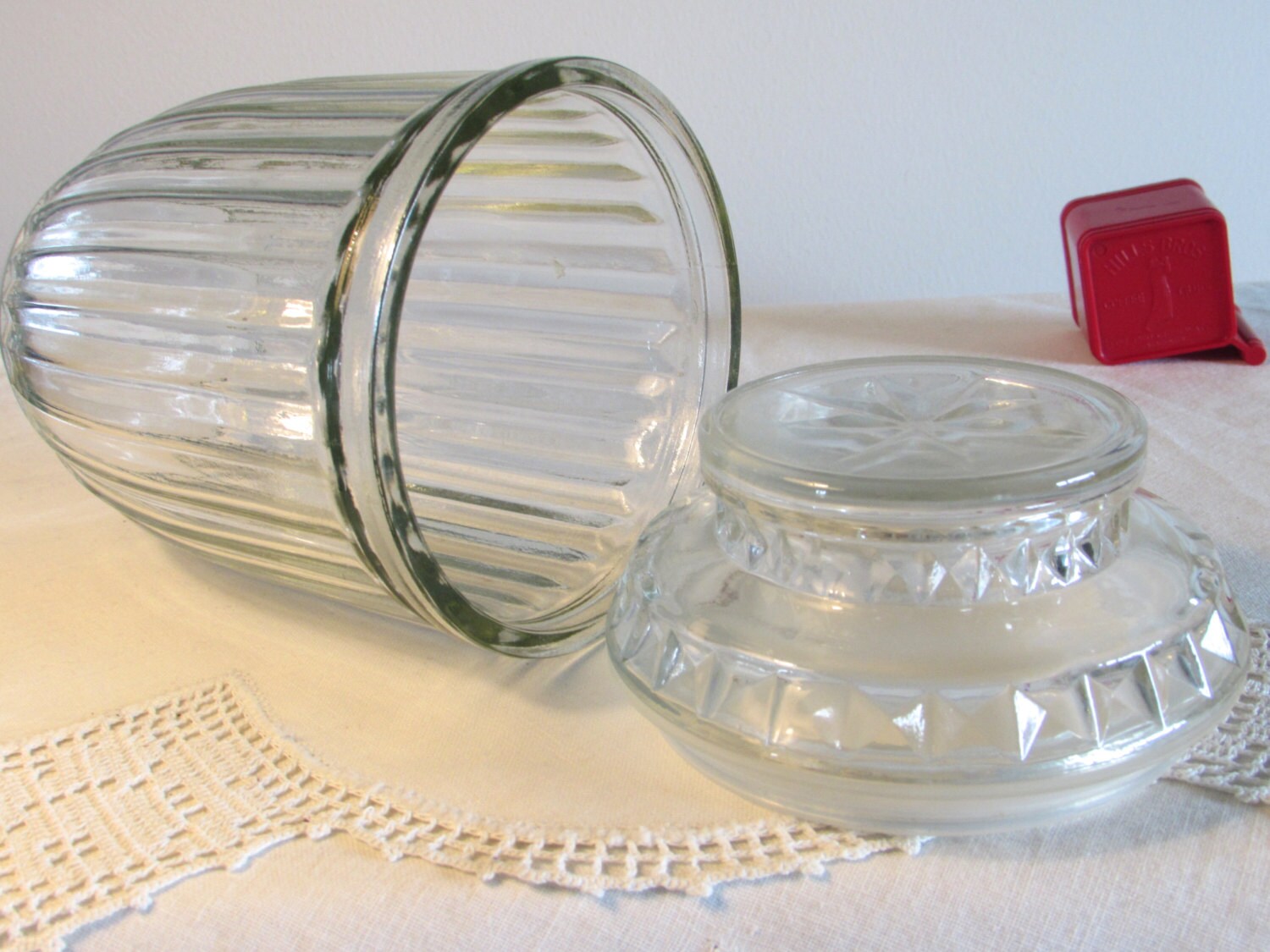 Kitchen Storage Container Anchor Hocking Glass Apothecary