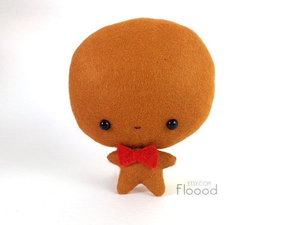 gingerbread man stuffed toy