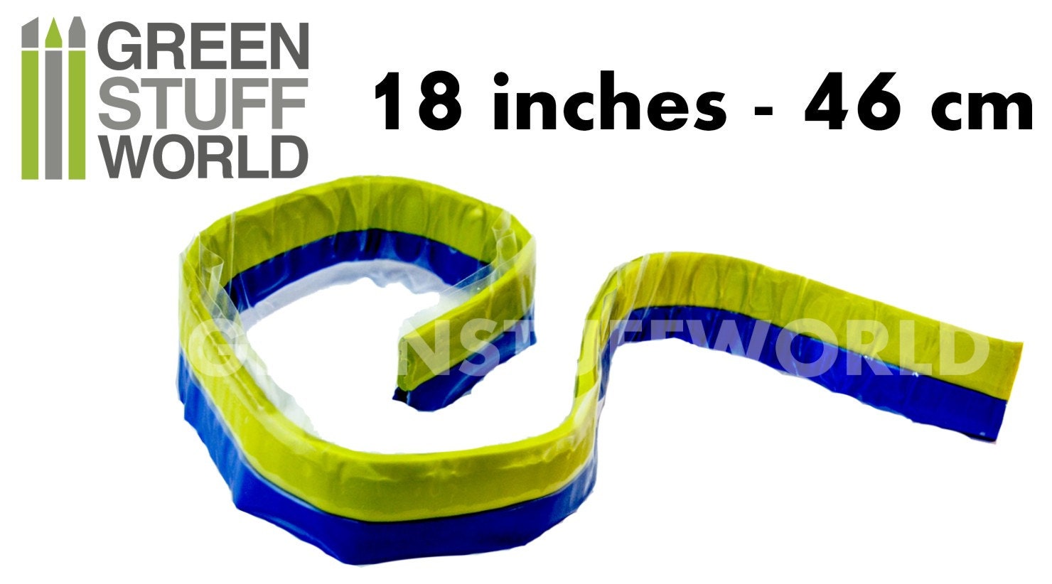 Green Stuff Putty 18 inches 46cm Modeller Epoxy Putty