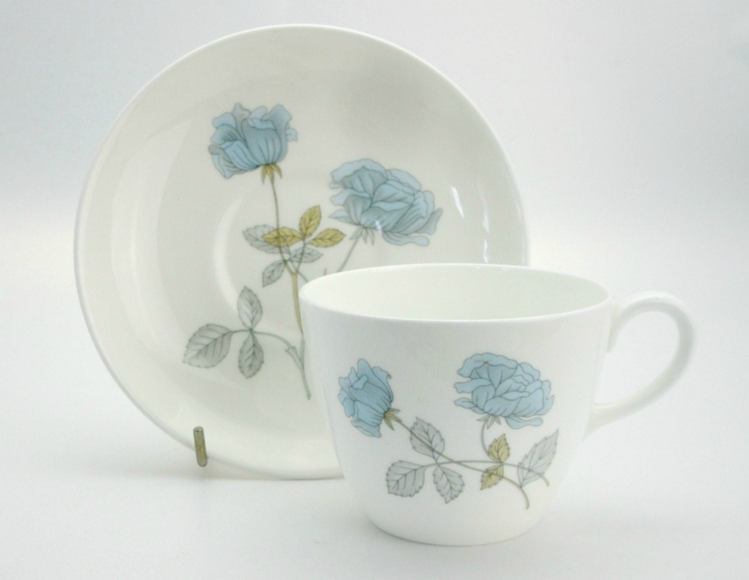 Wedgwood ICE ROSE Bone China Tea Cup and by
