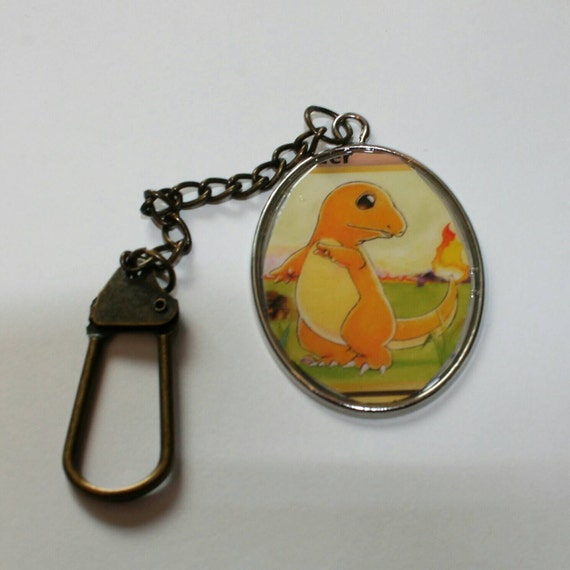 ditto charmander keychain