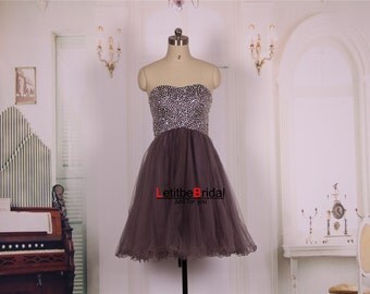 chocolate ball gown