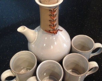 Vintage Marshall Studios Martz Carafe and Mug Set, Deadstock