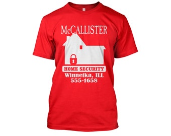 mccallister home security t shirt