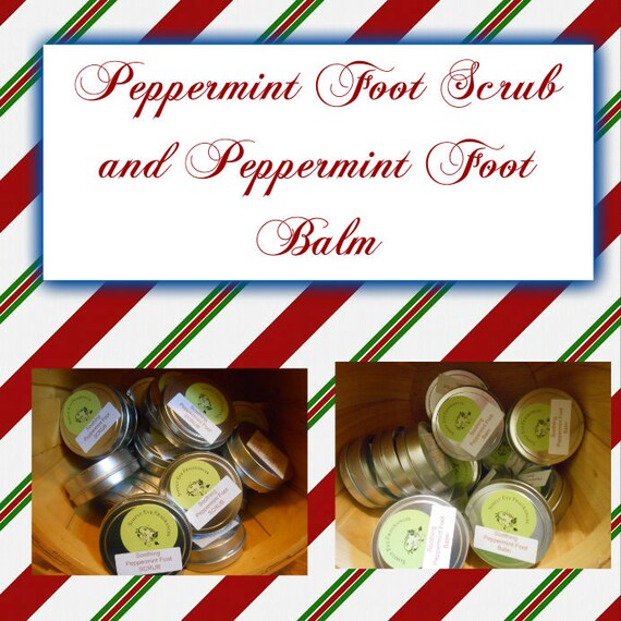 Foot Rescue Soothing Peppermint Foot Scrub by SimplyEveFragrances