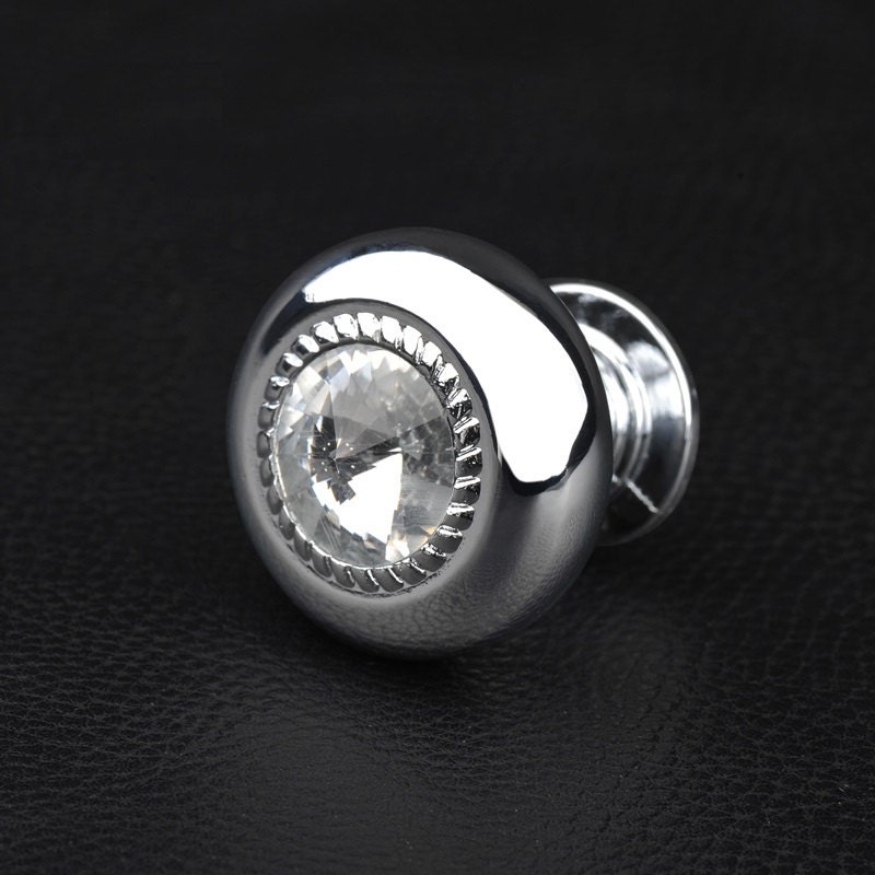 Glass Knobs / Clear Crystal Knob Small Drawer Knobs by MINIHAPPYLV