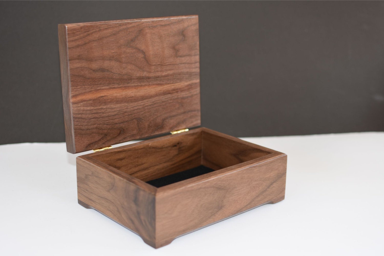 Keepsake Box Custom Engraved Wood Box Walnut By Highpointts