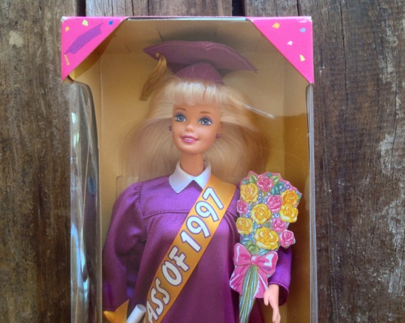 vintage barbie graduation