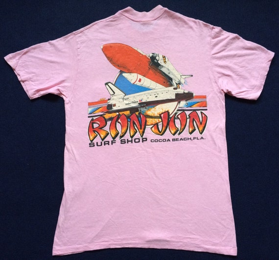 Vintage Ron Jon Surf Shop Cocoa Beach FLA T Shirt by MySTREET86