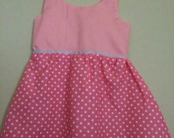 Pretty in pink summer frock size 6-12 month