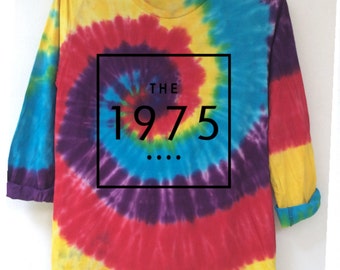 the 1975 tie dye shirt