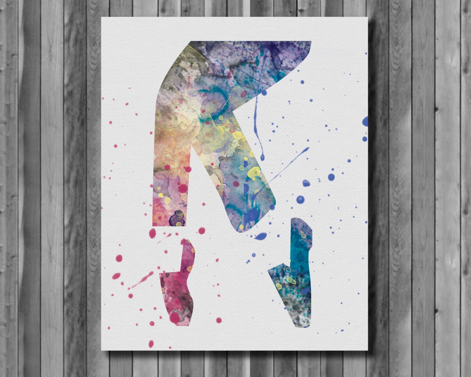 MICHAEL JACKSON Watercolor Print instant by digitalaquamarine