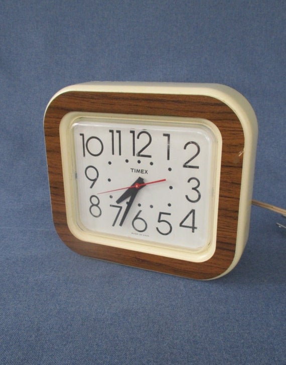 Timex Wall Clock by RobeyPlaceVintage on Etsy