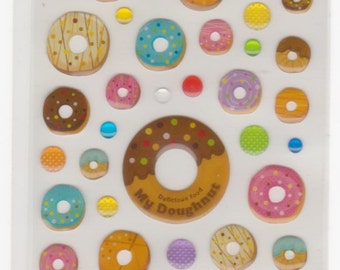 Donut Stickers - Raised - Mind Wave - Reference F938F1245F1516F1611F2413F2759A3224