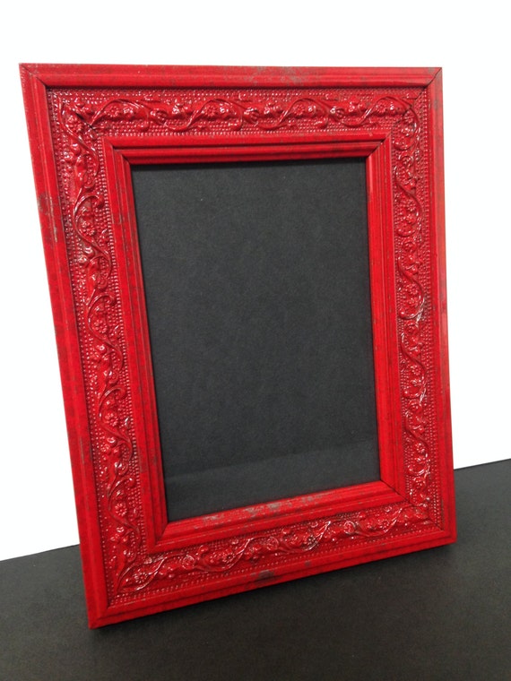 ReD Ornate Filigree Picture Frame Ornate Frame Supports
