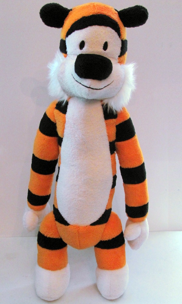 Hobbes Plush Calvin and Hobbes Custom Tiger Doll
