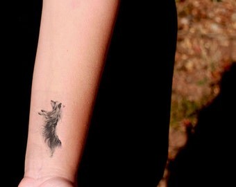 dog temporary tattoo etsy dog temporary tattoo etsy