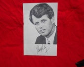1968 ROBERT F. KENNEDY Campaign Post Card with repo Signature