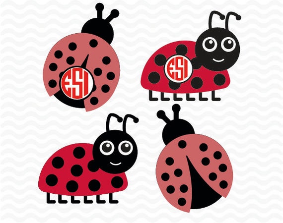 Download Ladybug monogram svg, Ladybird svg, New baby svg, Baby ...