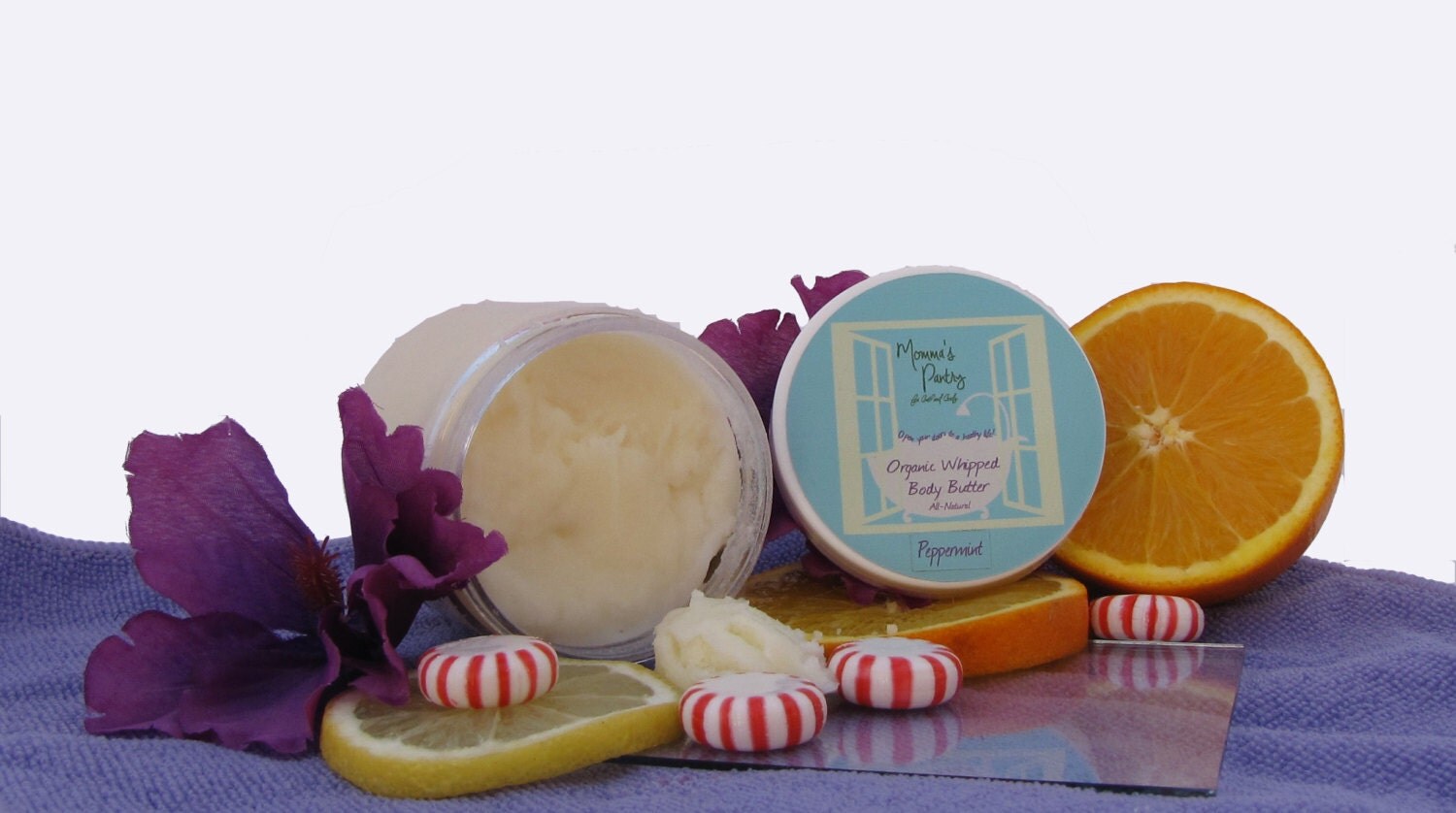 All Natural Body Butter Custom Body Butter Lemon by MommasPantry
