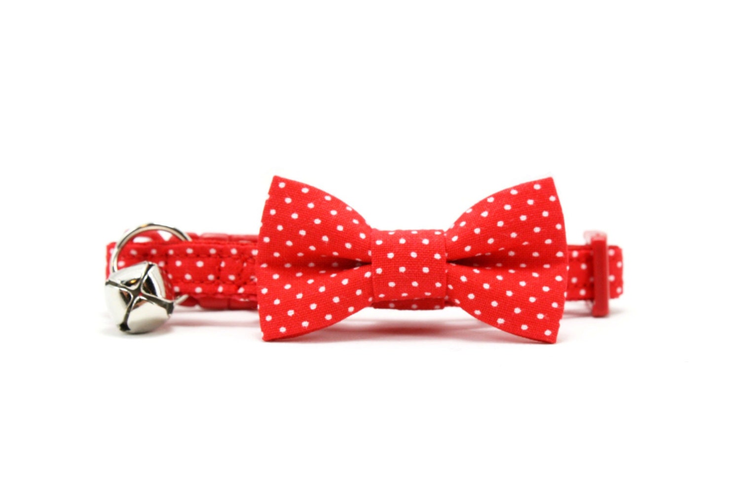 cat red breakaway bow tie collar