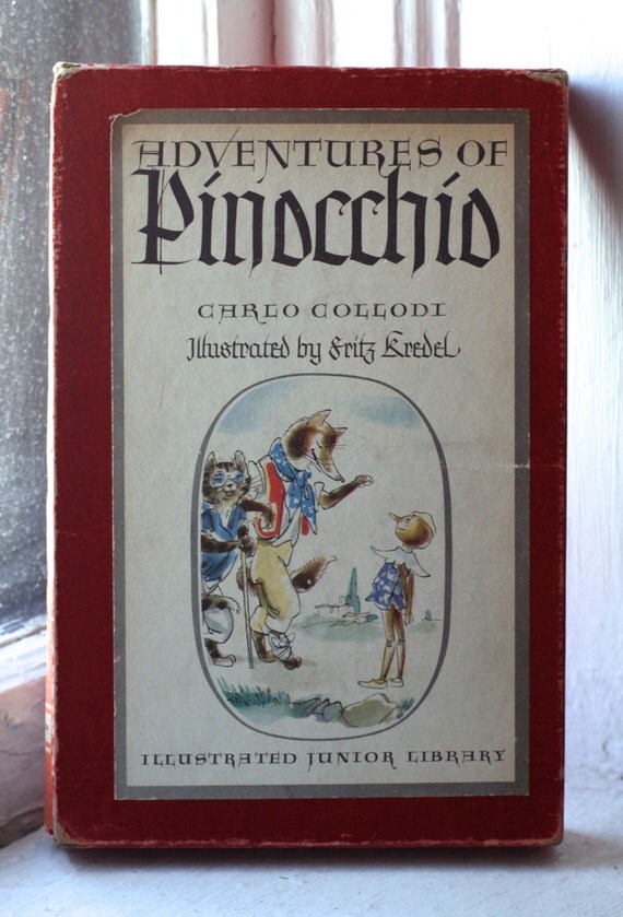 Adventures Of Pinocchio By Carlo Collodi By HoneyLeafVintage