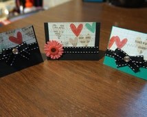 Popular items for mini valentine cards on Etsy