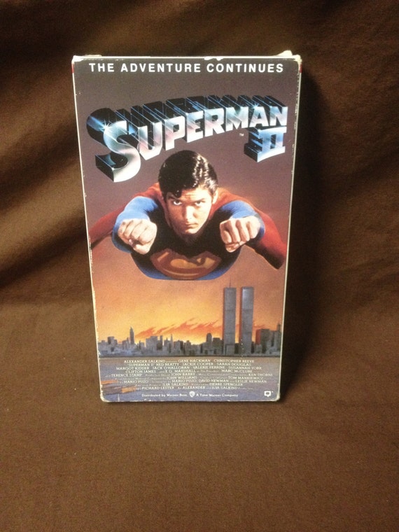 Superman 2 VHS (1980/1990, Dc Comics)