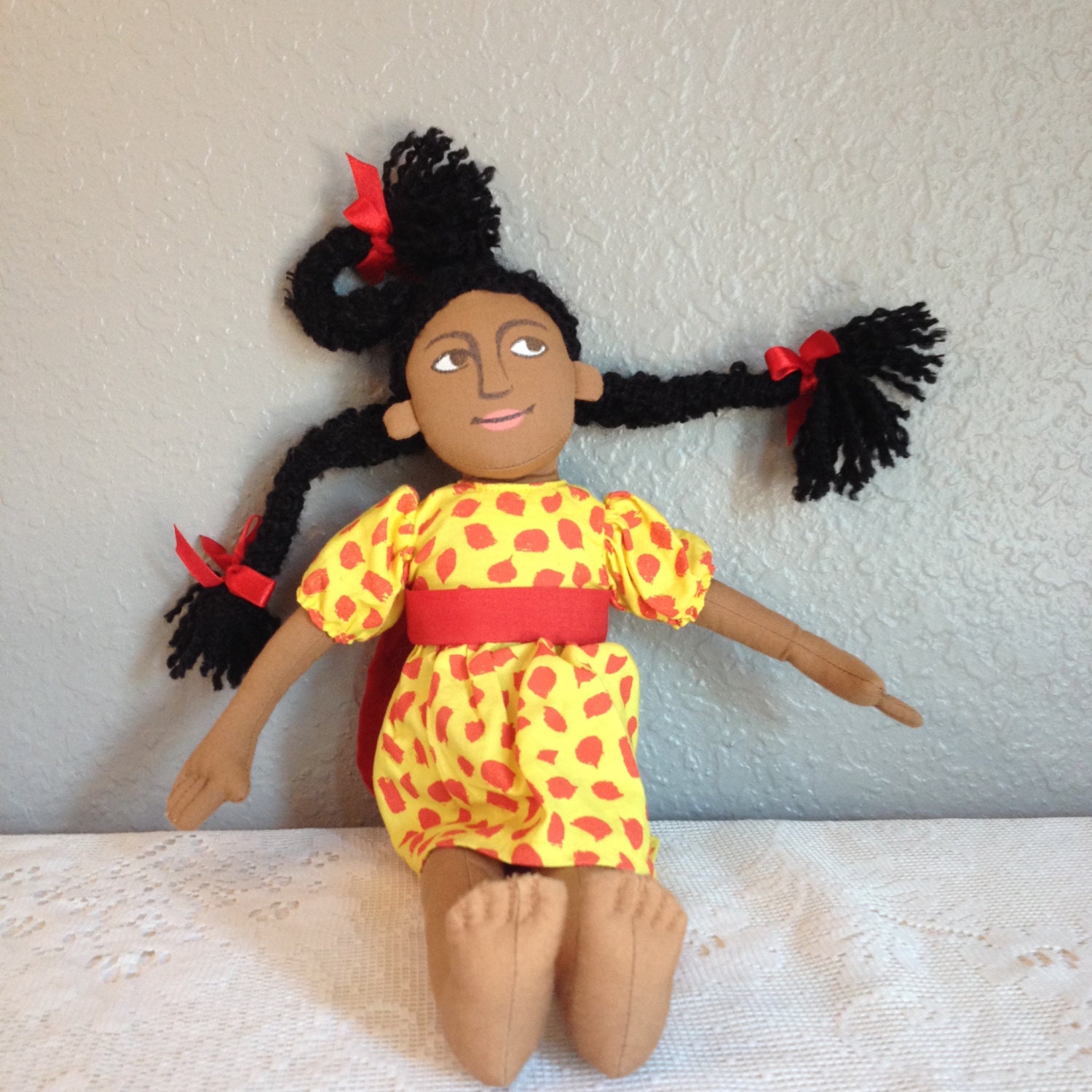 Vintage 1994 Cassie Doll from Faith Ringgold's Tar Beach