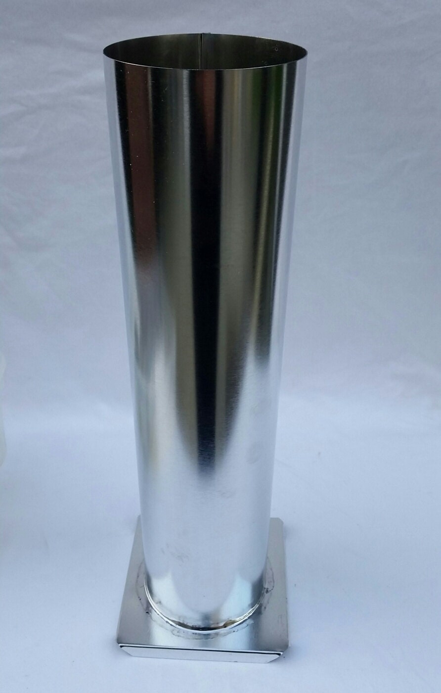 Round Metal Pillar Candle Mold 3in x 12in by ThePlace4Candles