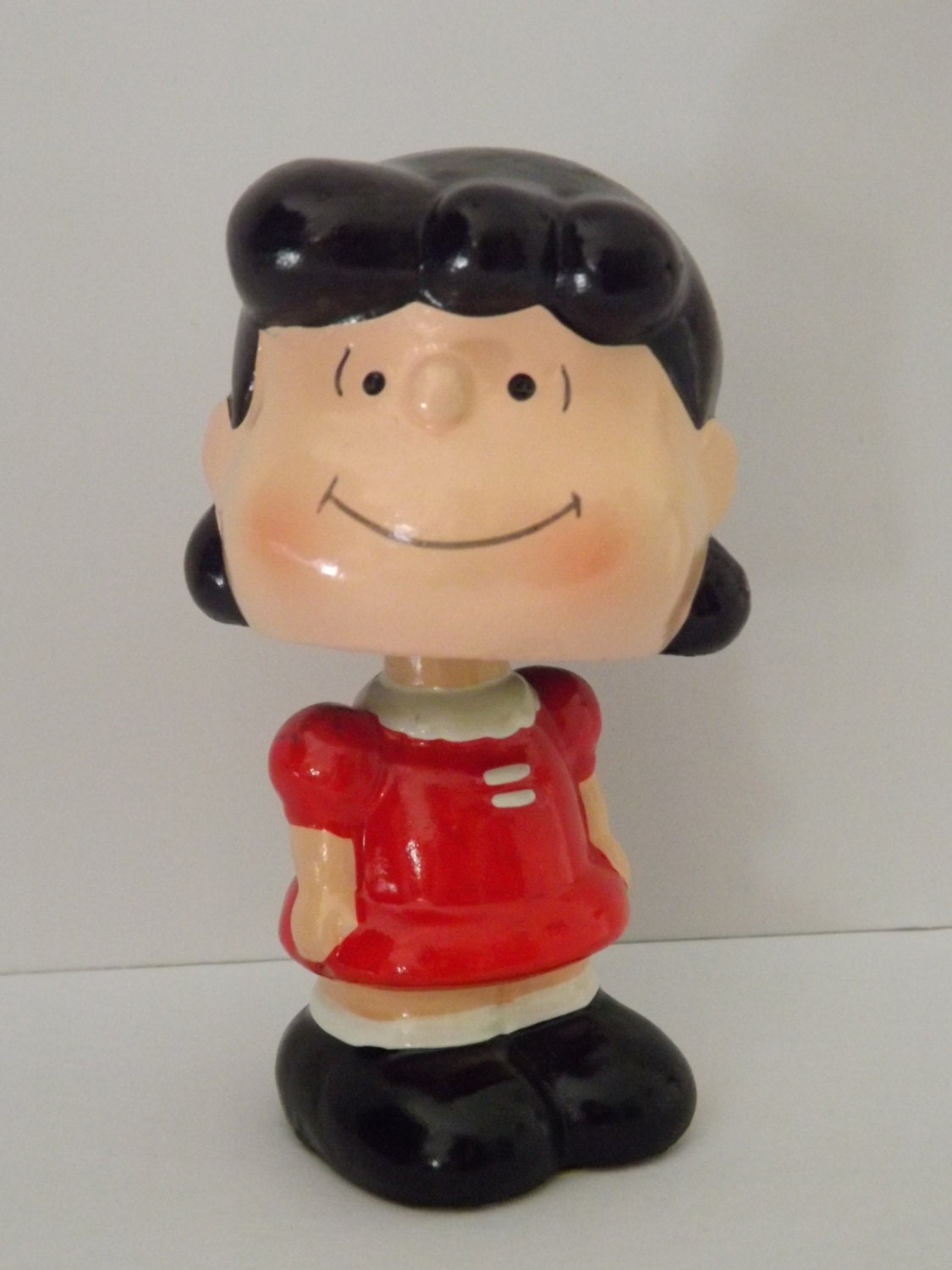 Vintage Peanuts Lucy Nodder Bobble Head United Features