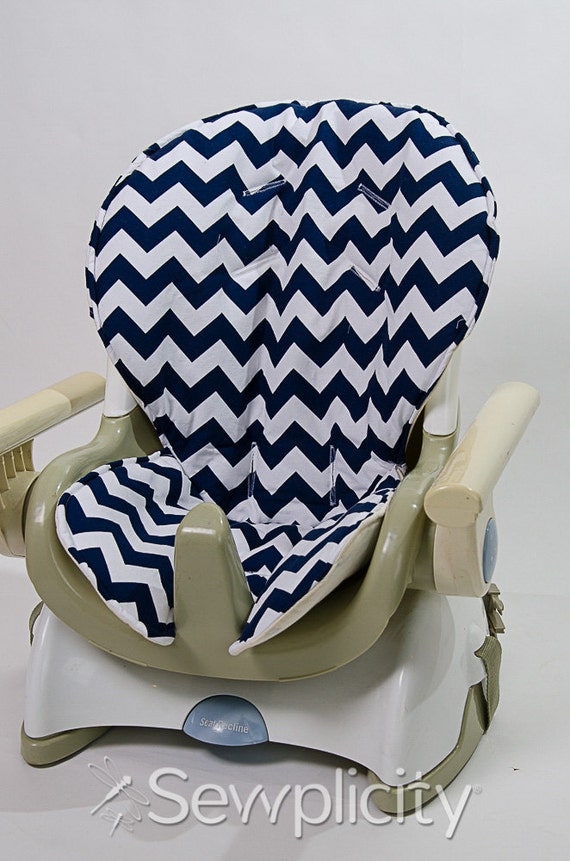 fisher price space saver high chair navy