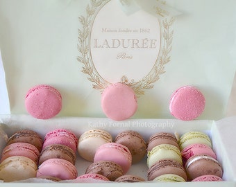 Paris Photography, Laduree Macarons, Paris Laduree Macarons, Paris Patisserie Bakery, Paris Laduree Macarons Prints, Paris Food Photography