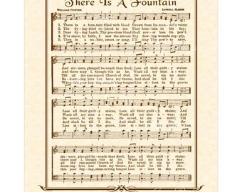 COME AND DINE aka Jesus Has A Table Spread 8x10 Antique Hymn