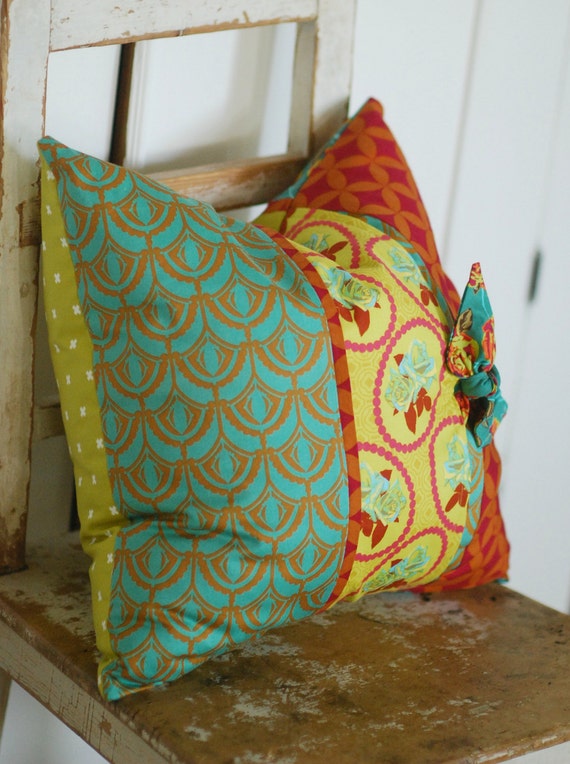 Bohemian PillowsTeal Decorative Pillows Teal Boho Pillows