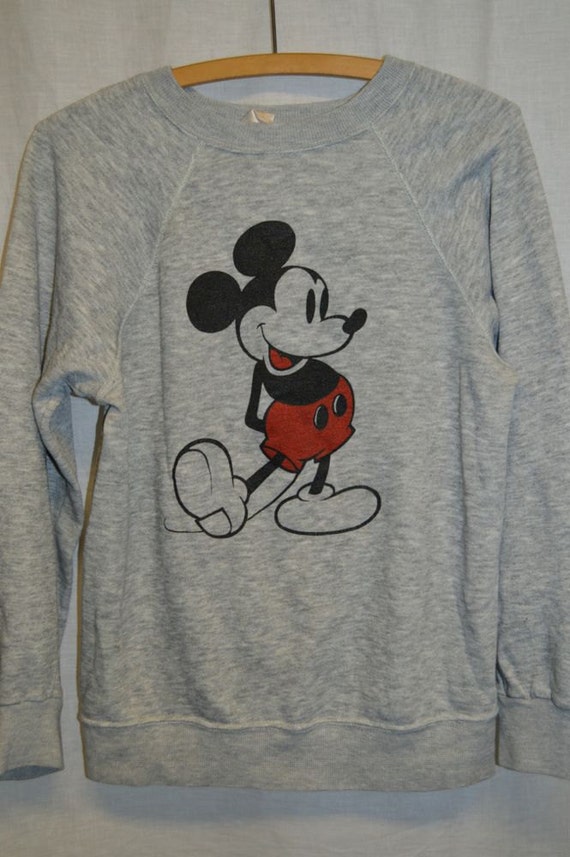 Vintage MICKEY MOUSE Sweatshirt Adult Sz-M Disney Disneyland