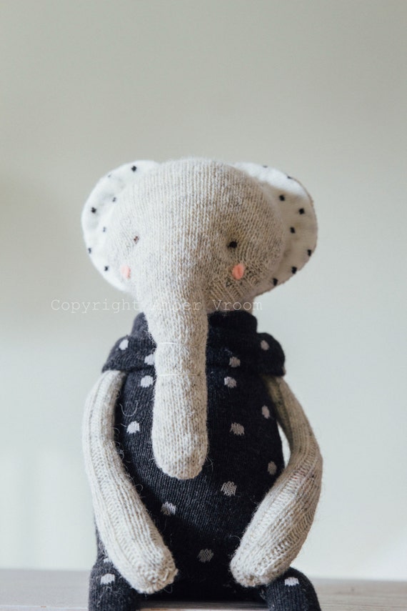 sock monkey elephant