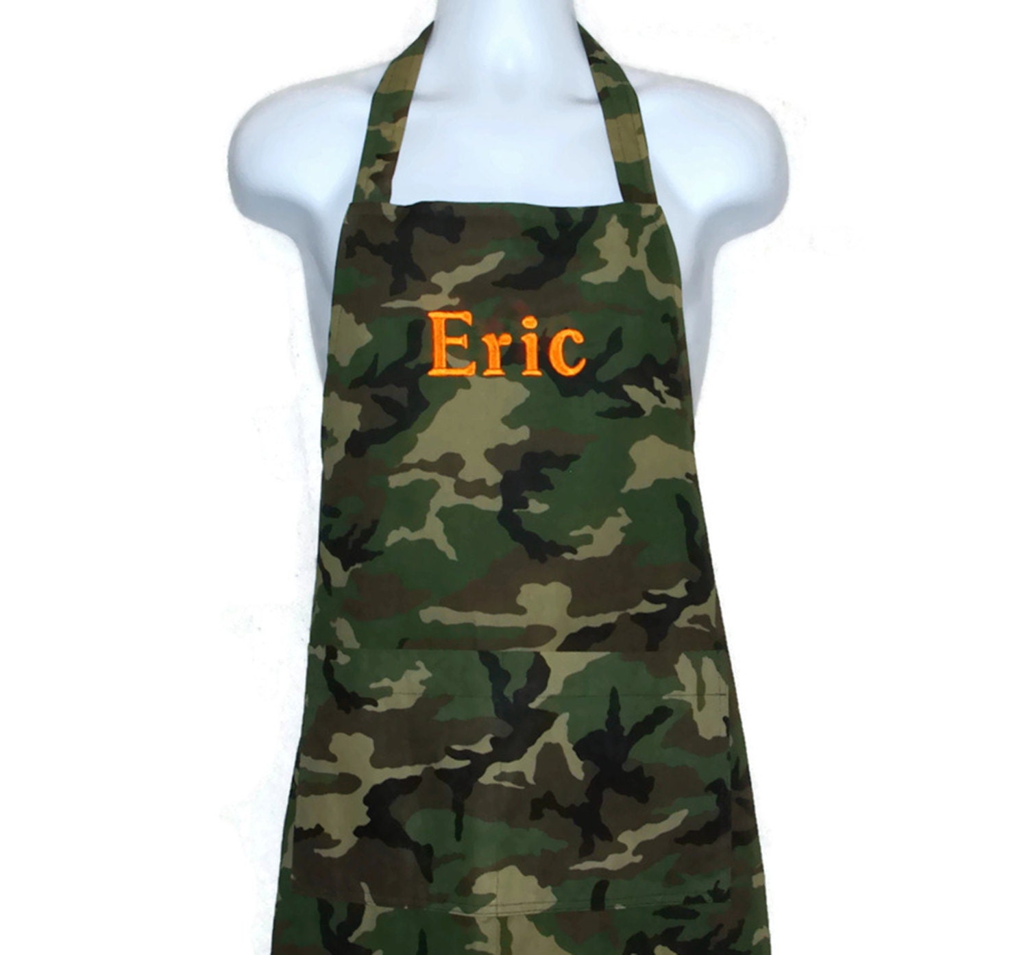Camouflage Camo Apron Men BBQ Cooking Extra Extra Large