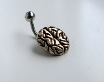 Belly button ring brain