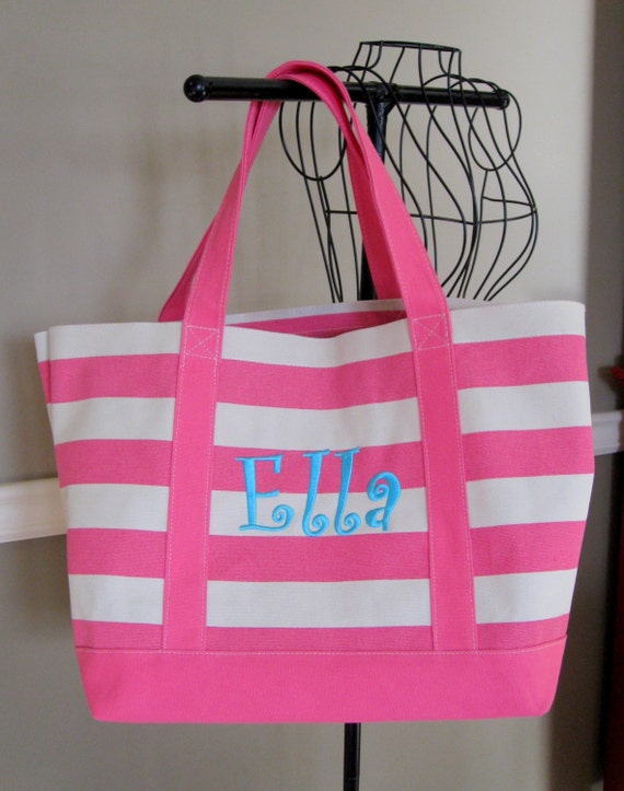 Hot Pink Canvas Tote Bags
