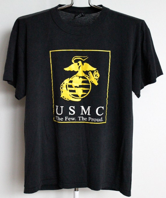 Vintage USMC Marines T Shirt Mens Large Unisex Womens Soft