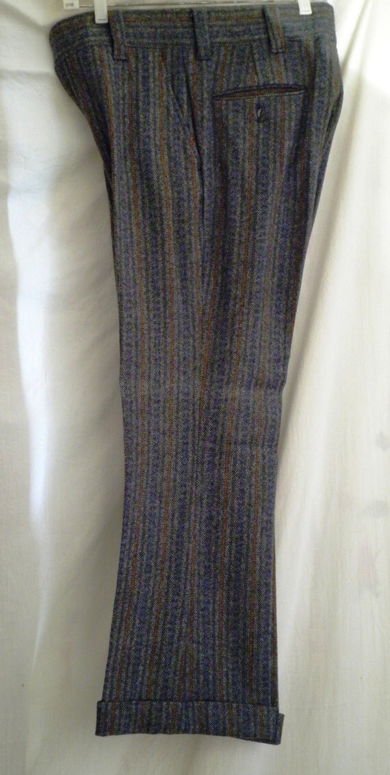 mens vintage striped pants