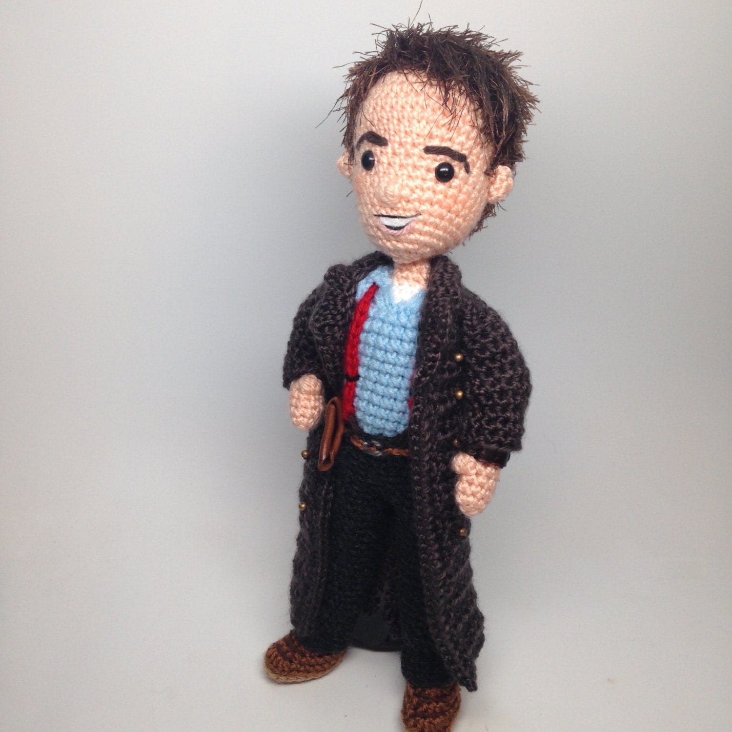 Captain Jack Harkness Doctor Who Amigurumi doll Crochet