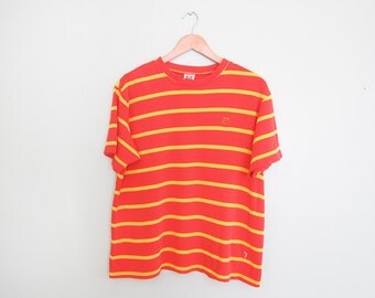 Popular items for yellow striped shirt on Etsy