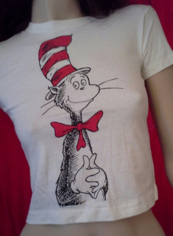Unworn Vintage '90s Cat in the Hat TShirt ADULT