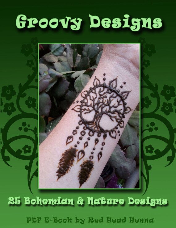 Henna Design EBook PDF Groovy Designs Bohemian and Nature