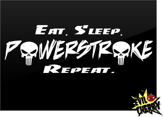 Powerstroke Decal SVG