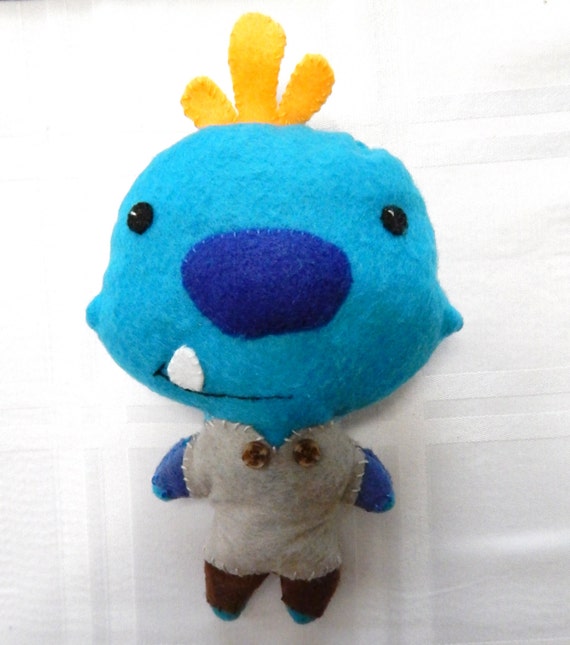 Wally Trollman Plush Doll