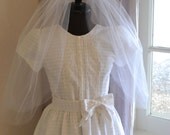 First Communion Veil, Communion Veil, Holy First Communion Veil, Communion Mantilla, Communion Headpiece, 1st Communion Hair Accessories