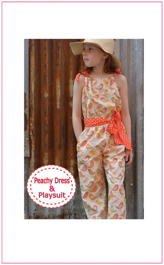 Romper dress playsuit shorts sewing pattern multiple style